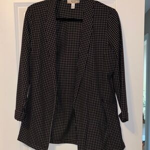 Grid Pattern Blazer size small